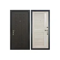 Входная металлическая дверь Лекс 4А Неаполь Mottura Баджио Ясень кремовый (панель №49)